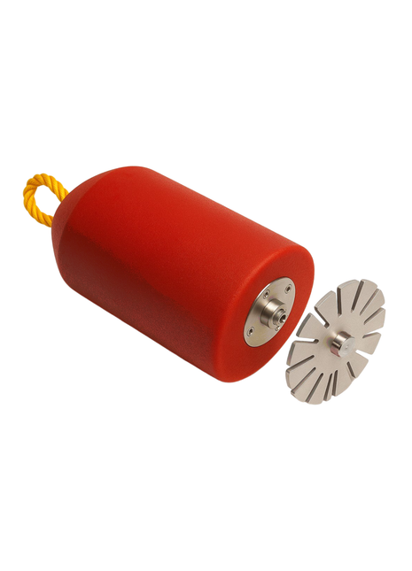 Foam-Gauge-Coated Pig