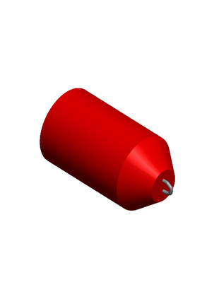 Foam Pig with Transmitter Cavity